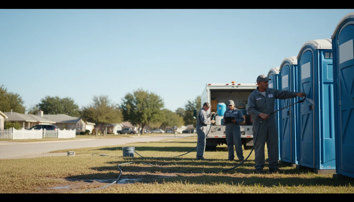 Long-Term Portable Toilet Rental in Bunch, OK near me